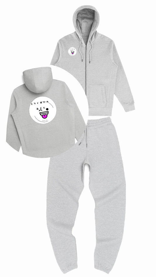 Luxury Sweatsuit - Zipper-Up